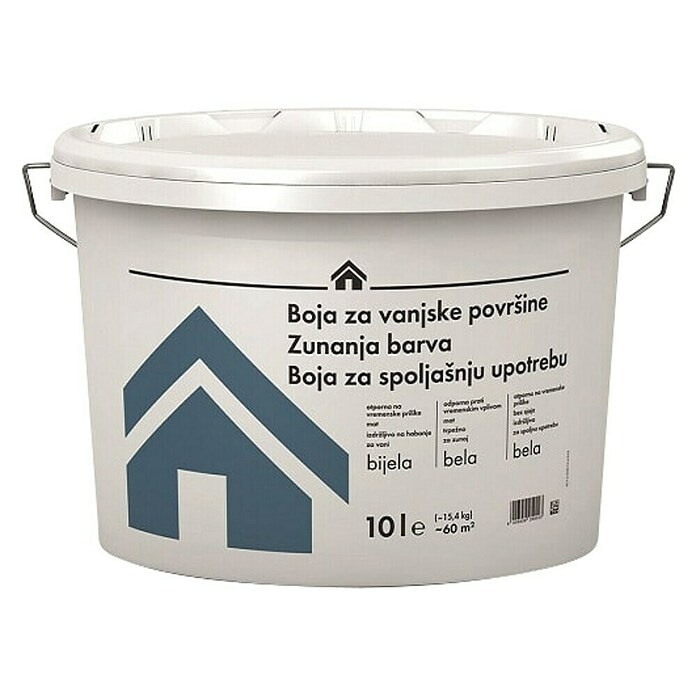 Fasadna disperzijska boja 10 l Akcija u trgovini Bauhaus