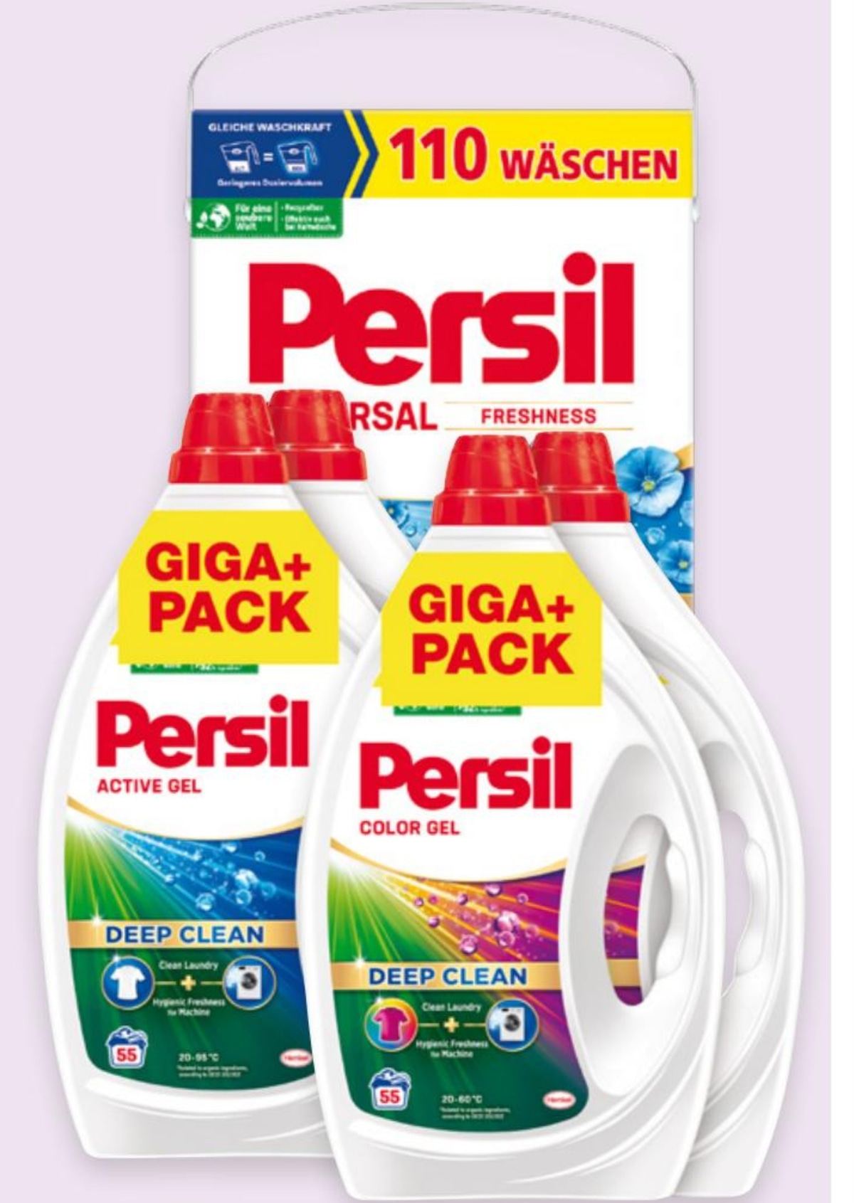 Persil deterdžent za pranje rublja 6,05 kg/110 pranja ili 2 x 2,43 L/110 pranja - Akcija u trgovini Spar