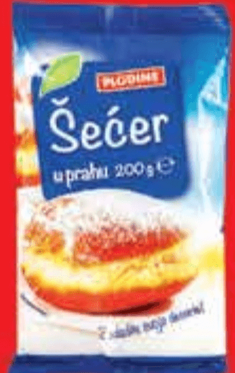 Bake&Roll šećer u prahu 200 g Akcija u trgovini Plodine