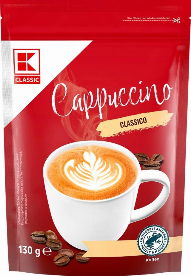 CLASSIC Cappuccino 130g - Akcija u trgovini Kaufland