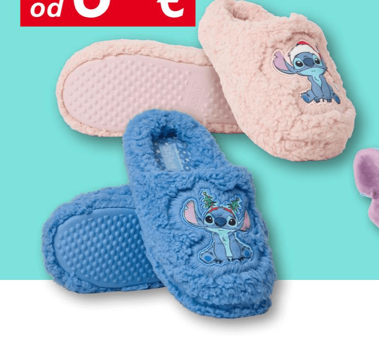 Kućne papuče vel. 30/31-34/35 Akcija u trgovini Kik