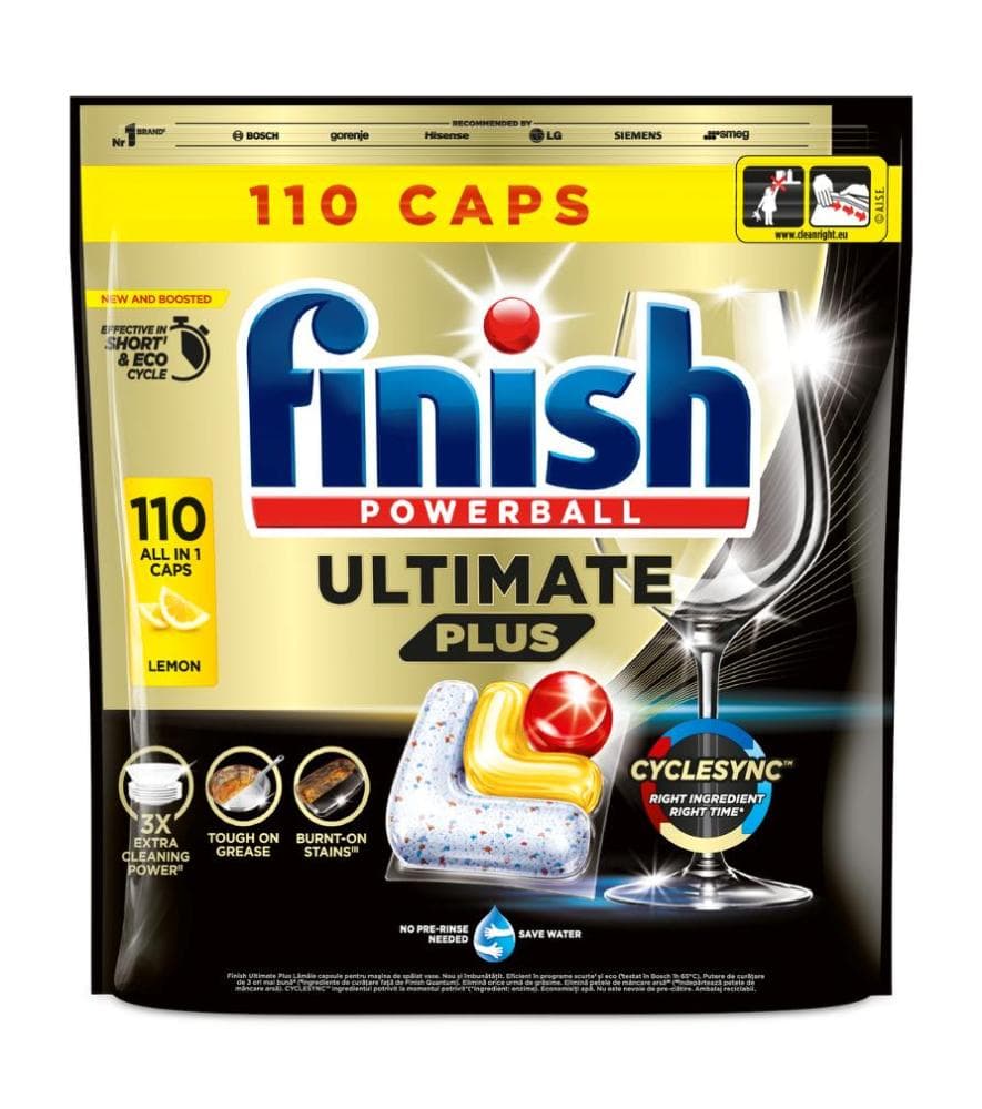 Finish Tabs Ultimate Plus 110 pranja Akcija u trgovini Lidl