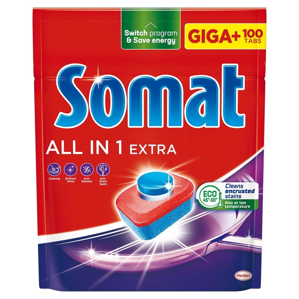Somat Tablete za posuđe 100 komada Akcija u trgovini Plodine