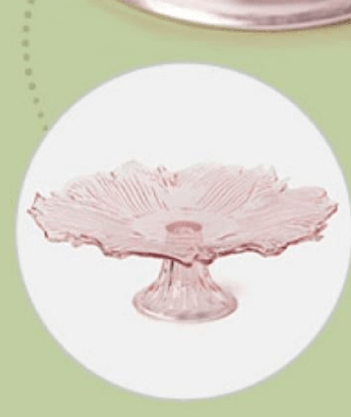 Stakleni tanjur za posluživanje - Akcija u trgovini Pepco