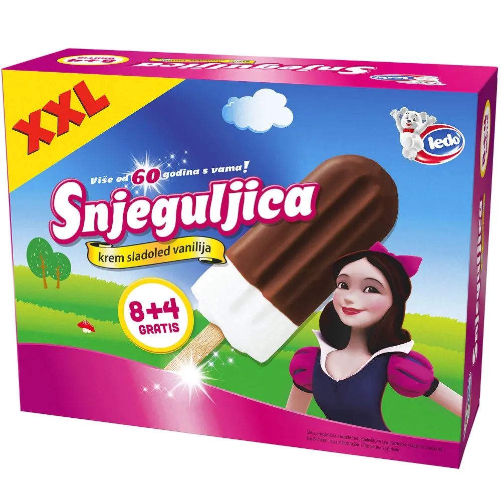 Snjeguljica, Ledo Sladoled 12 x 65 ml Akcija u trgovini Tommy