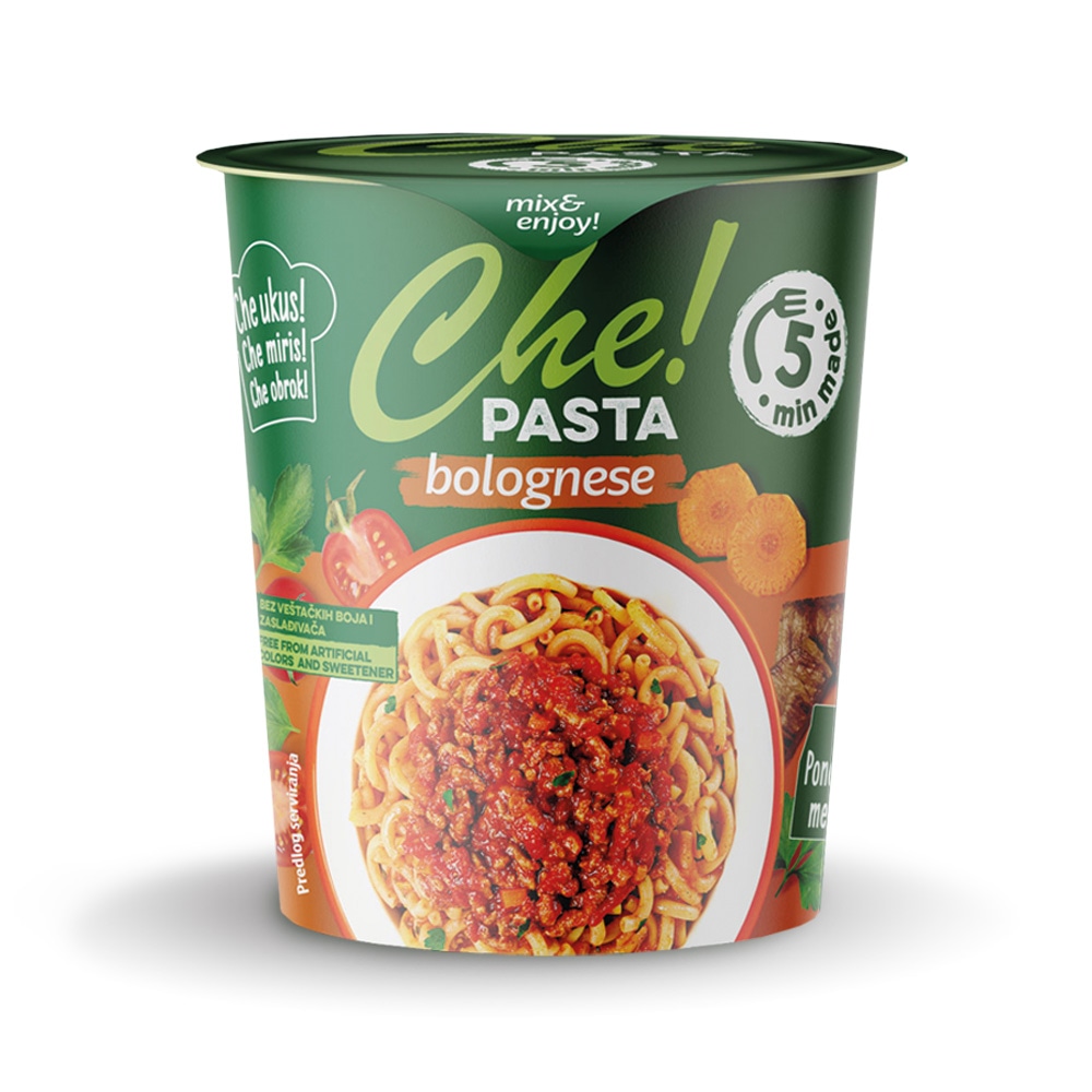 Che pasta Instant tjestenina bolonjeze 68 g - Akcija u trgovini NTL