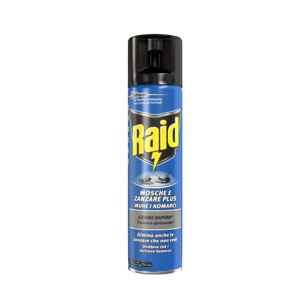 Raid Sprej protiv muha i komaraca 400 ml - Akcija u trgovini Plodine