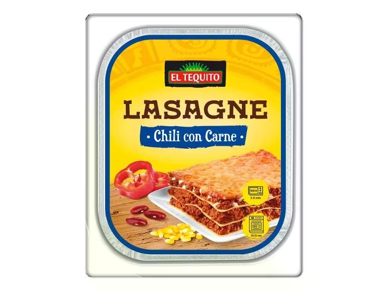 El Tequito lasagne chilli con carne 400 g Akcija u trgovini Lidl