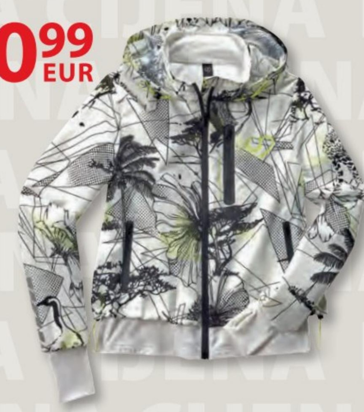 Ženska vjetrovka S-XL - Akcija u trgovini NKD