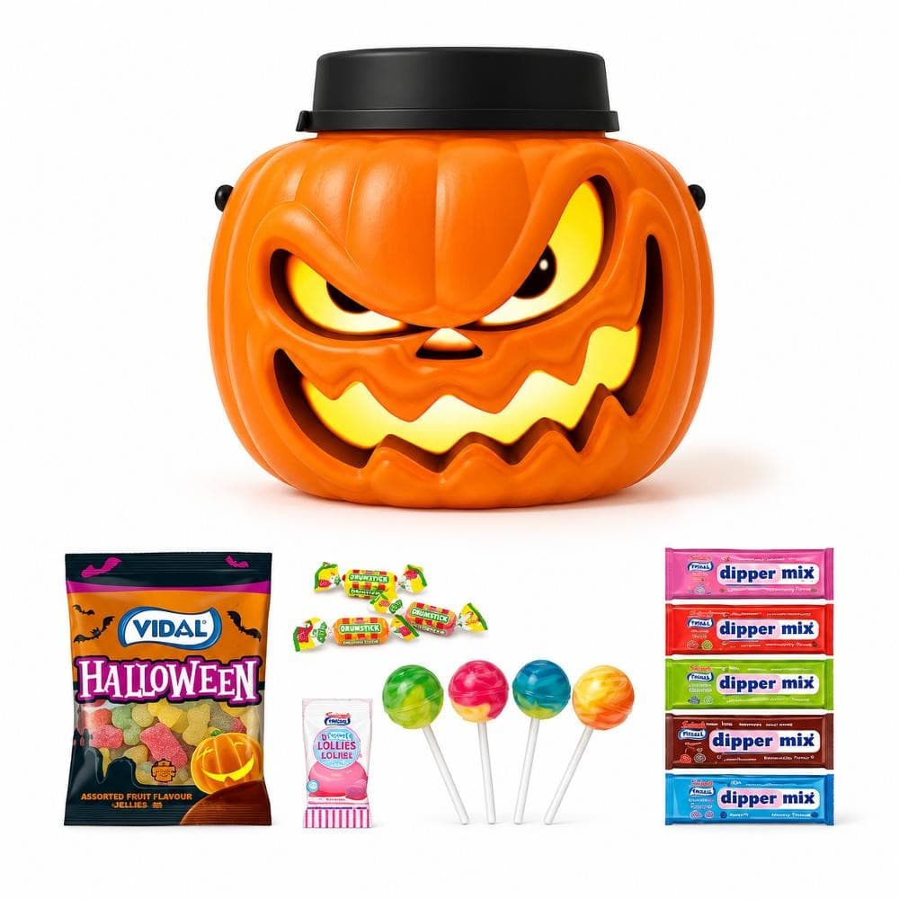 Bomboni Vidal Pumpkin's head 180 g Akcija u trgovini Interspar