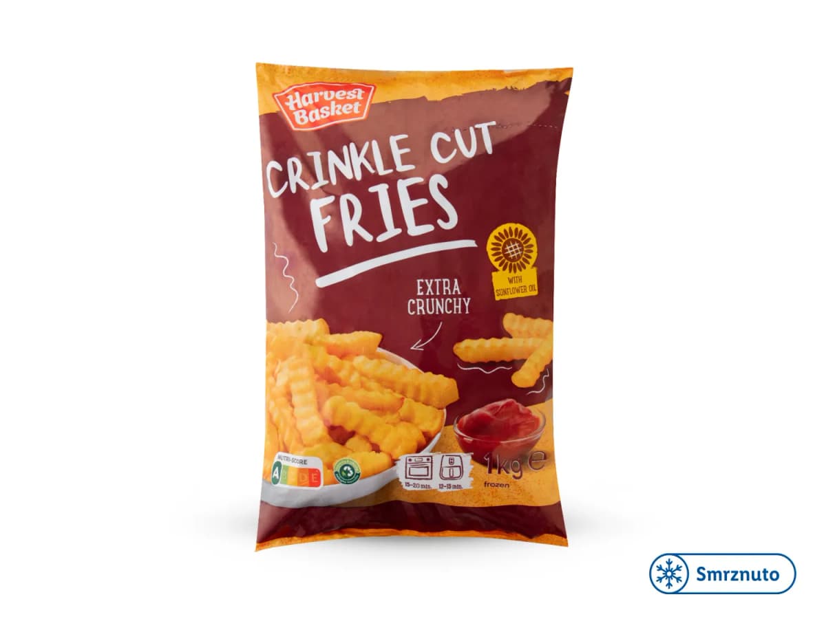 HARVEST BASKET Pommes Frites 1 kg Akcija u trgovini Lidl