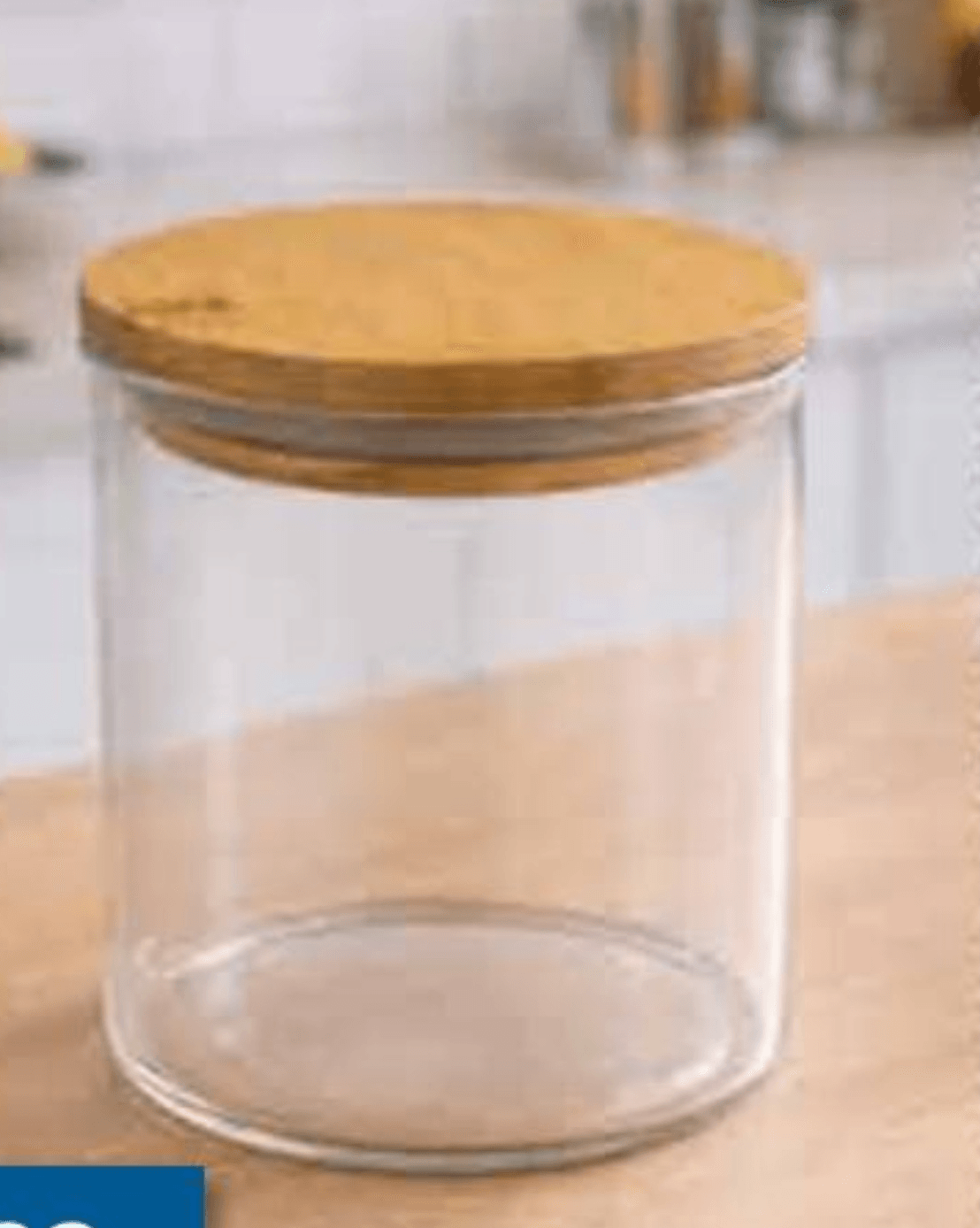 Tegla staklena s poklopcem 9 x 10 cm, 1 kom - Akcija u trgovini NTL