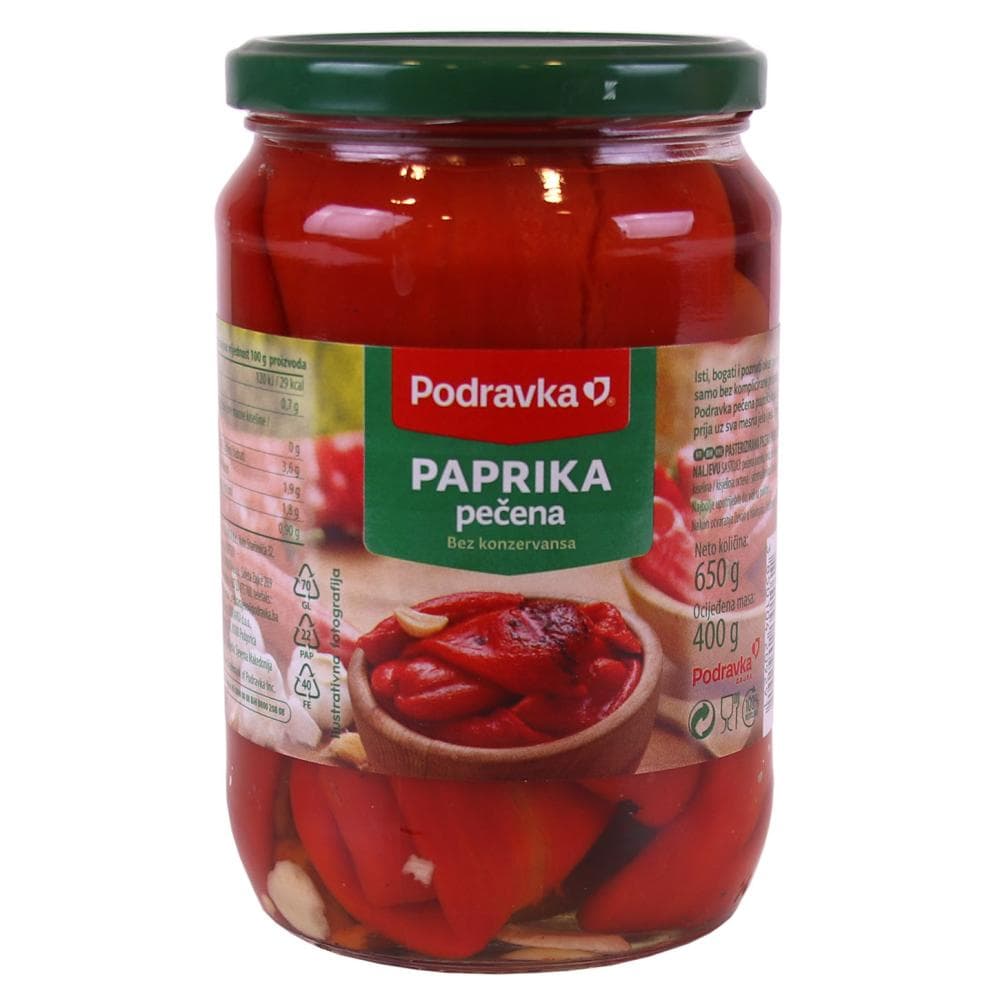 Podravka Paprika pečena 400g Akcija u trgovini Konzum