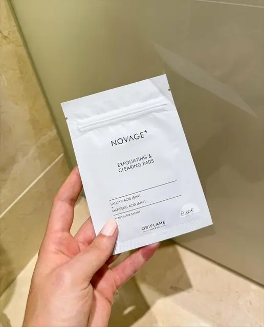 Oriflame Novage+ Proceuticals jastučići za piling i čišćenje lica 7 komada Akcija u trgovini Oriflame