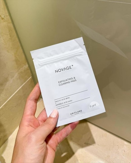 Novage+ Proceuticals jastučići za piling i čišćenje lica 7 komada u pakiranju ORIFLAME - Akcija u trgovini Oriflame