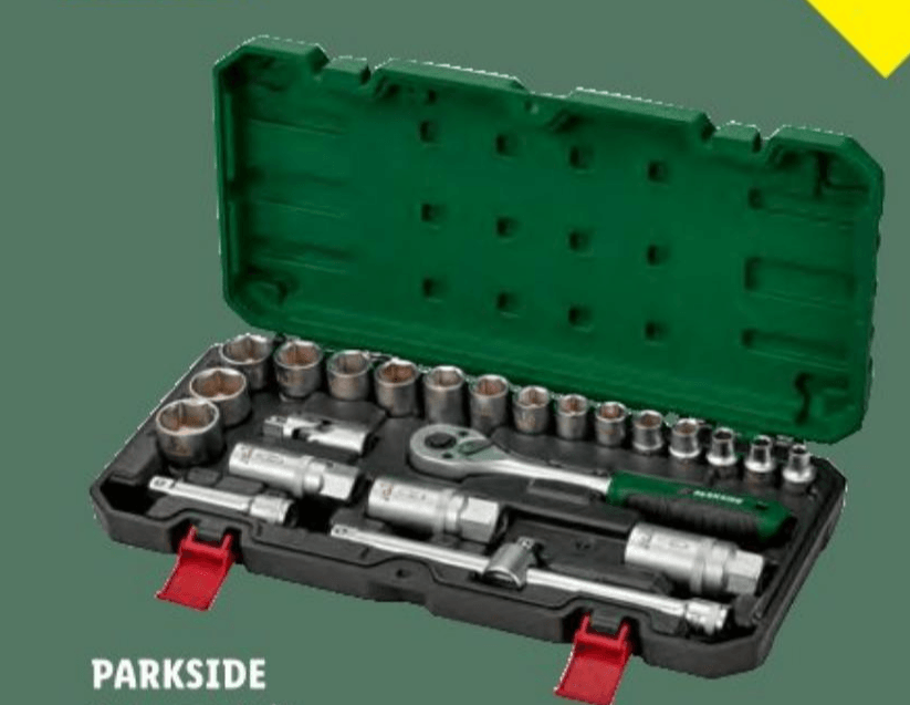 Parkside Set nasadnih ključeva 3/8" Set - Akcija u trgovini Lidl