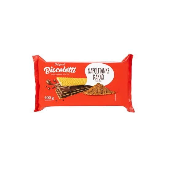 Biscoletti Napolitanke 400 g - Akcija u trgovini Plodine