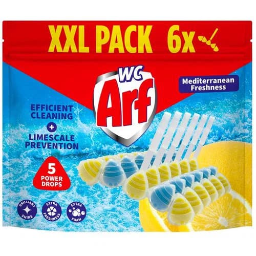 Arf Osvježivač WC školjke Mediterranean 6x55g Akcija u trgovini Kaufland