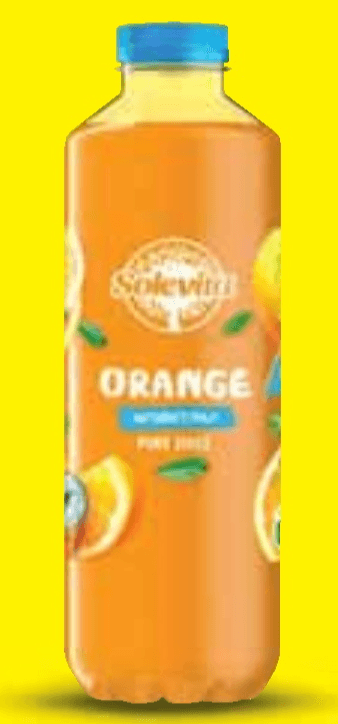 Solevita svježe cijeđeni sok od naranče 1 L Akcija u trgovini Lidl