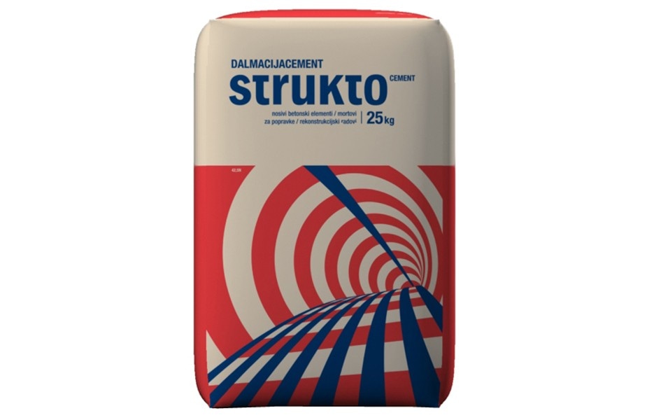 Cement Strukto 25 kg Dalmacijacement Akcija u trgovini Grama