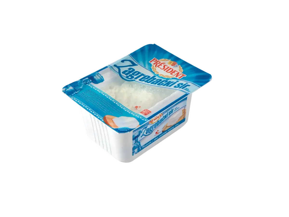 President Zagrebački sir 375 g Akcija u trgovini Konzum