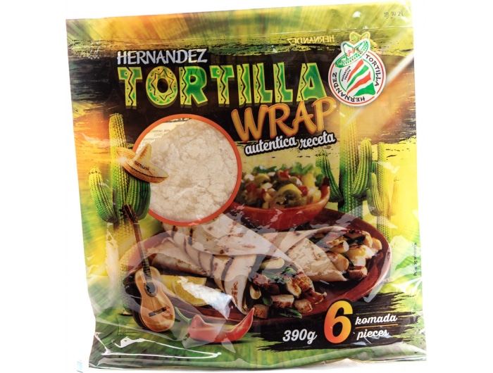Hernandes Tortilja 25 cm, 6/1 - Akcija u trgovini Gavranović