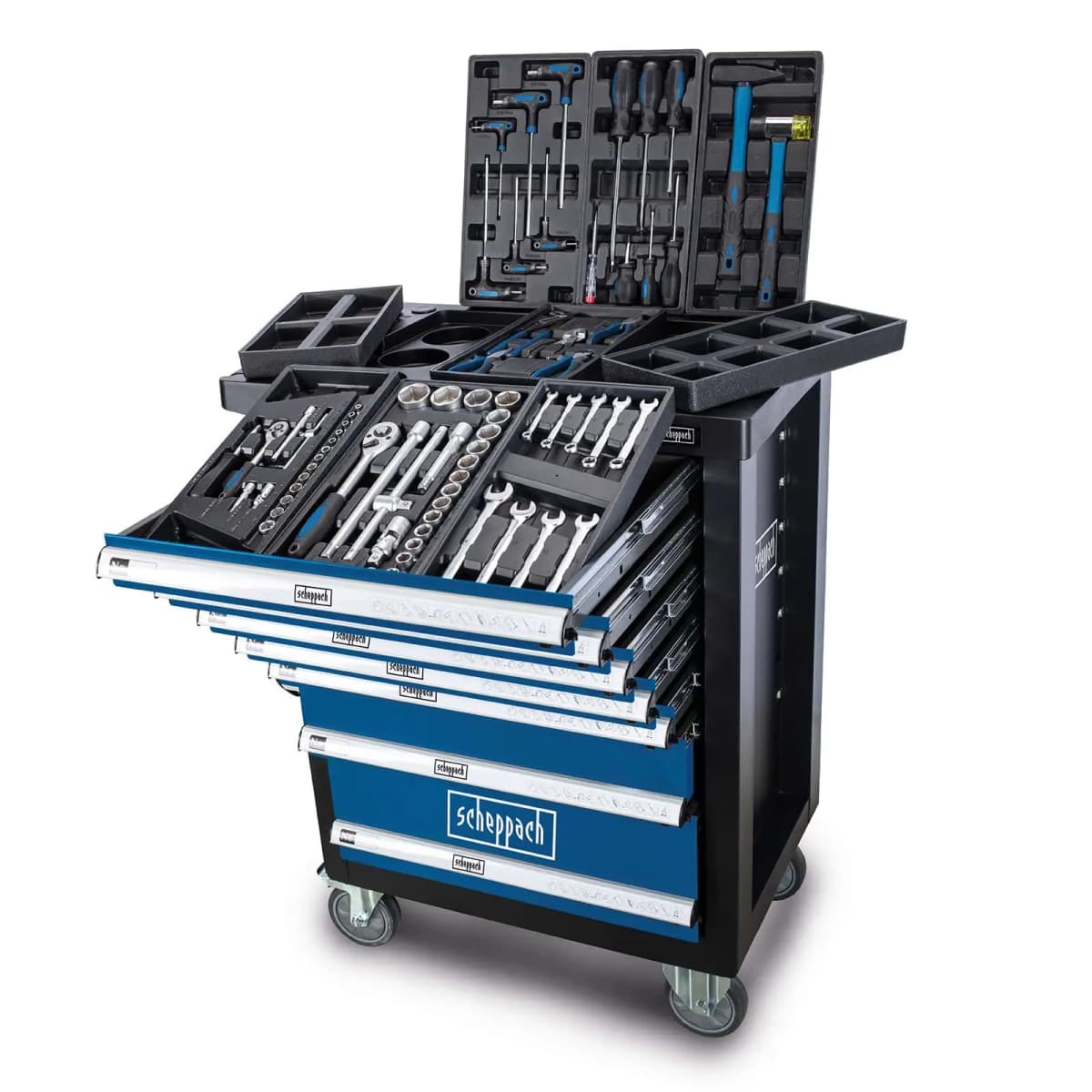 Kolica s alatom SCHEPPACH TW1100 70-dijelni set Akcija u trgovini Pevex