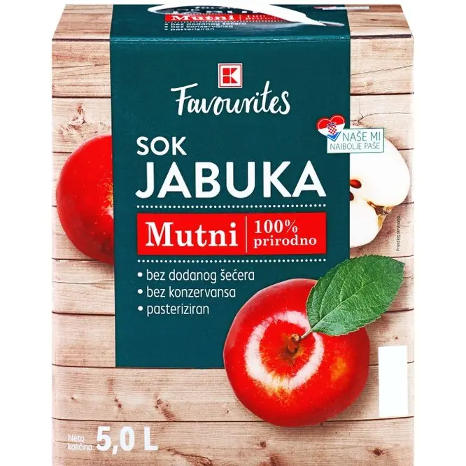 Favourites Voćni sok jabuka 5 L Akcija u trgovini Kaufland
