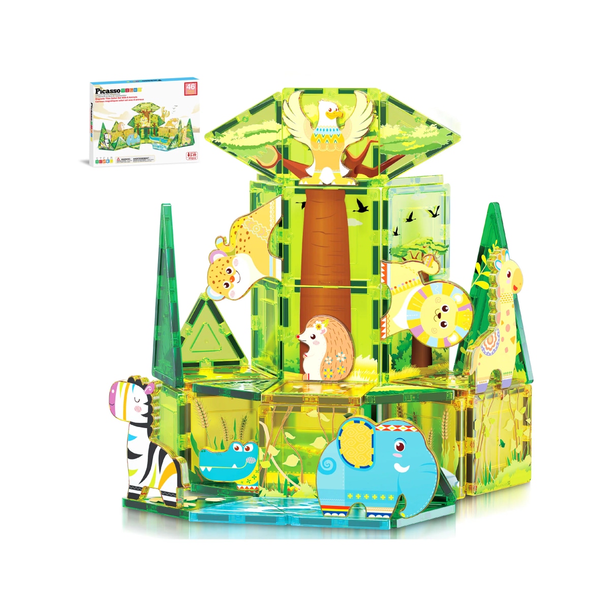 Picasso Tiles Safari set - Akcija u trgovini Mueller