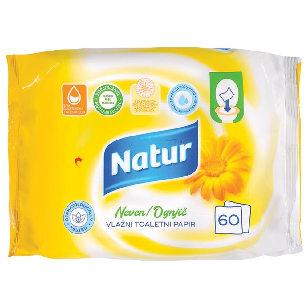 Natur Vlažni toaletni papir 60/1 - Akcija u trgovini Konzum