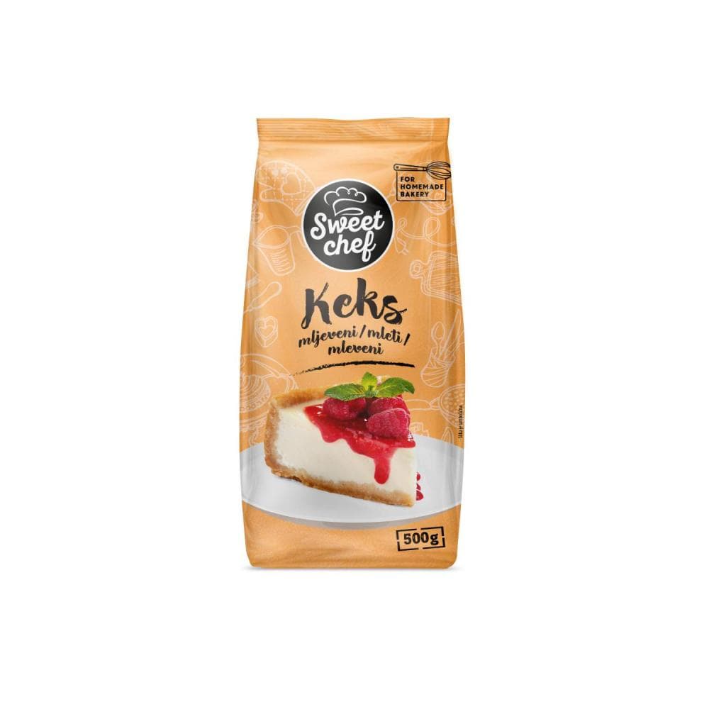 Sweet Chef keks mljeveni 500g Akcija u trgovini Konzum