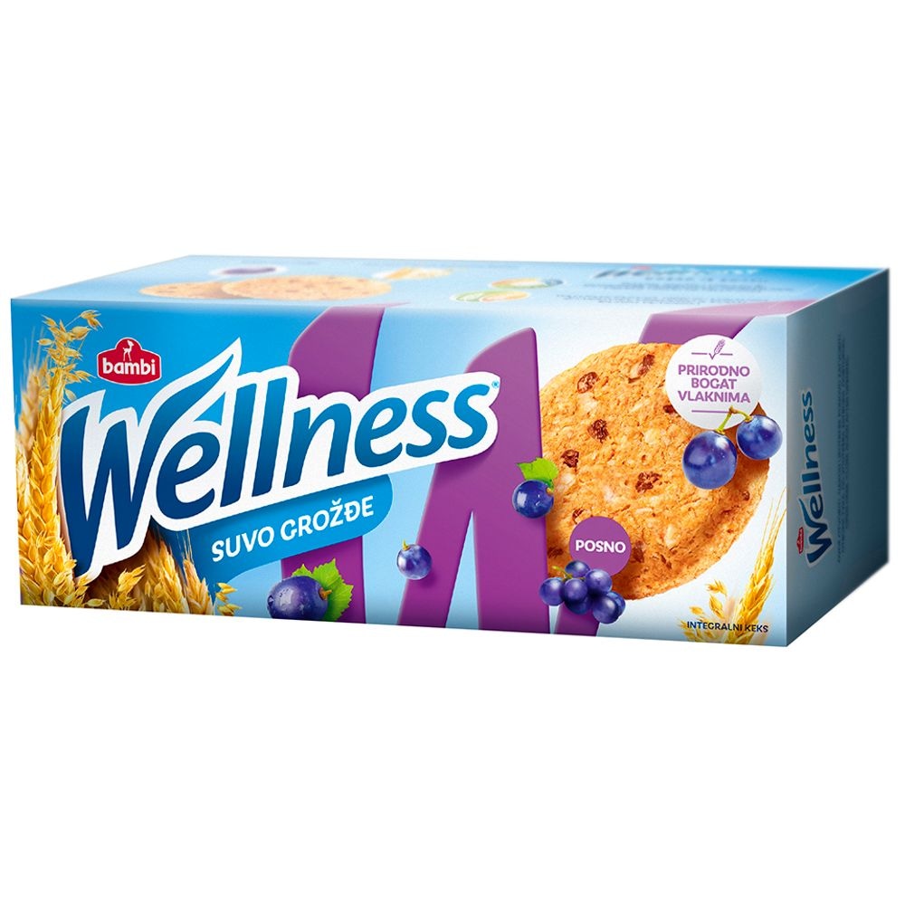 Bambi Keks Wellness 210 g - Akcija u trgovini Studenac