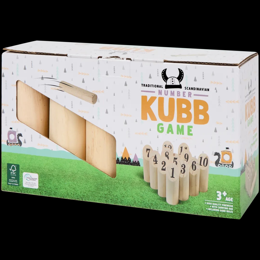 Skandinavska igra kuglanja Kubb 13-dijelni - Akcija u trgovini Action