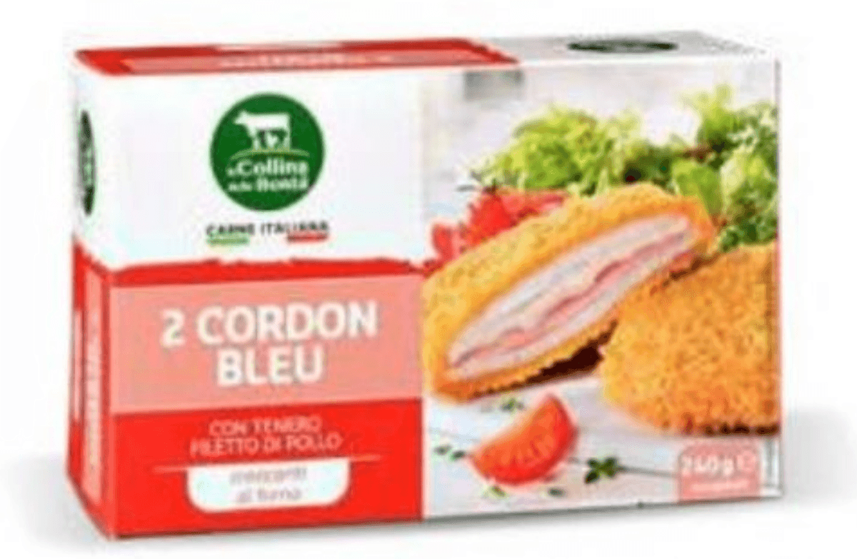 Cordon Bleu Pileći 2 KOM, 240 g Collina della Bontà Akcija u trgovini Eurospin