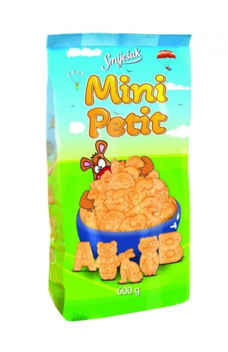 Keks Mini Petit Smiješak 600 g Akcija u trgovini Bakmaz