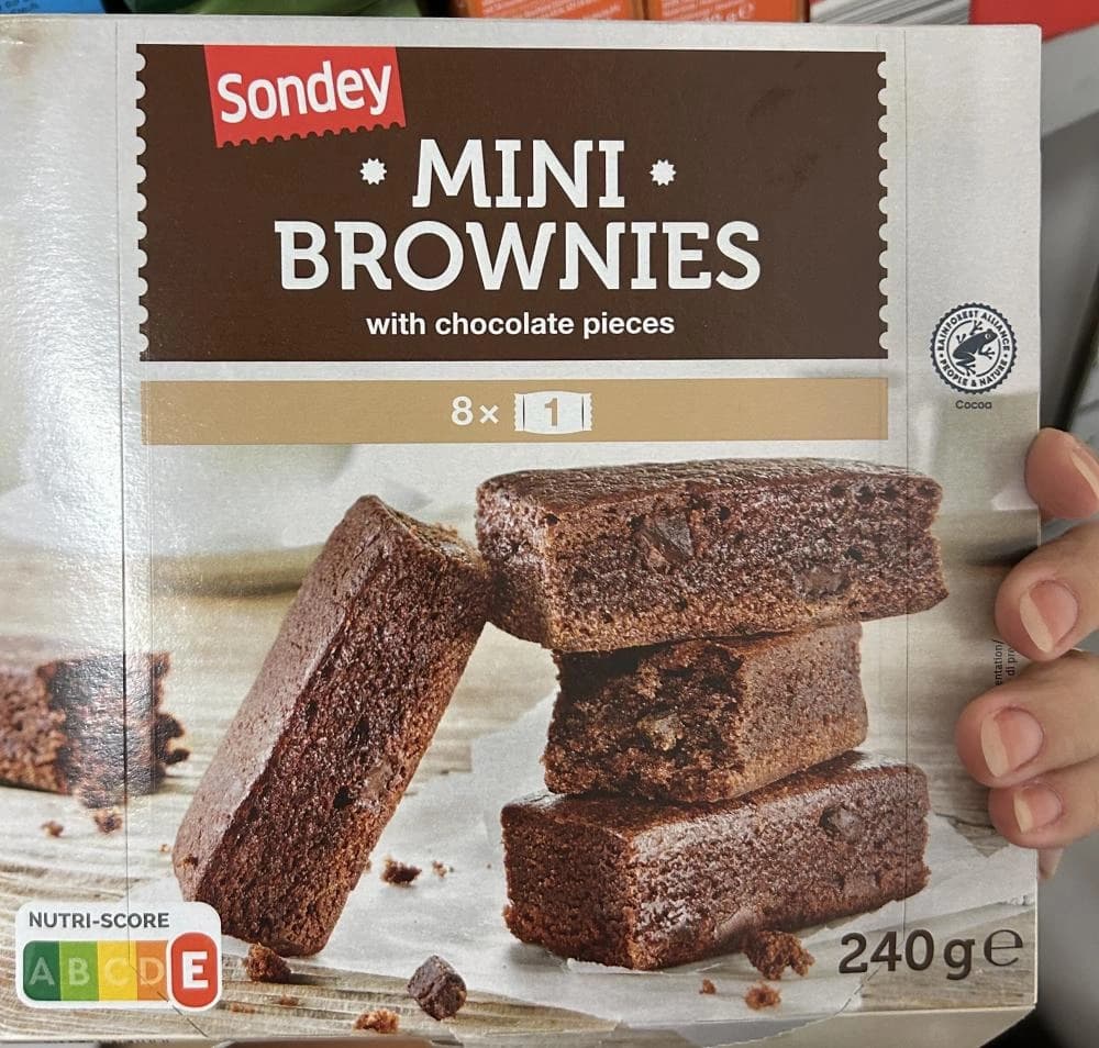 SONDEY Mini-Brownies 240 g Akcija u trgovini Lidl