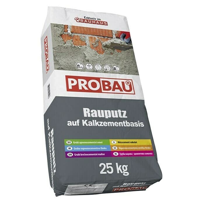 Gruba žbuka 25 kg PROBAU Akcija u trgovini Bauhaus