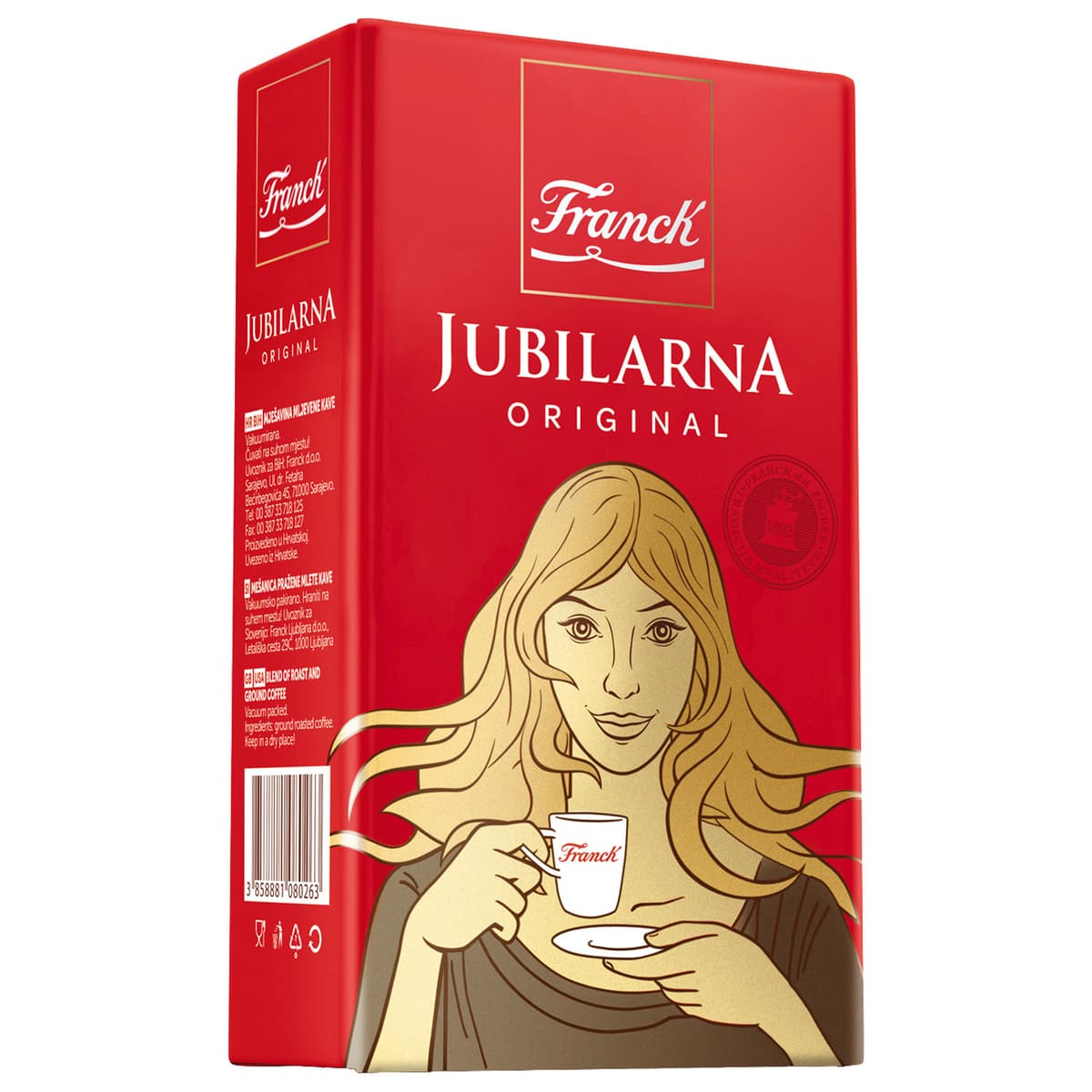Franck mljevena kava jubilarna 250 g Akcija u trgovini Kaufland