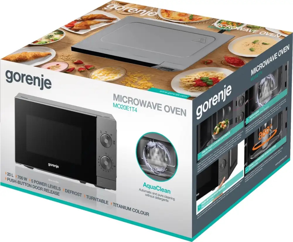 Mikrovalna pećnica Gorenje MO20EIT4 20 L Akcija u trgovini Interspar