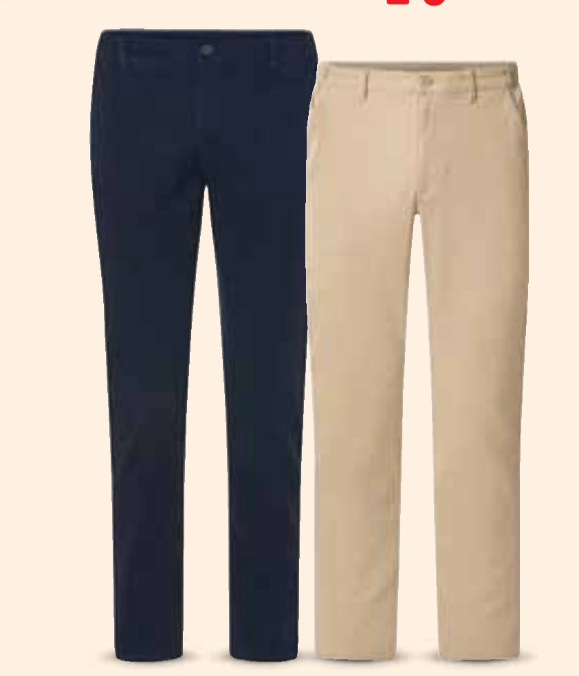 ESMARA MEN/LIVERGY Muške chino hlače - Akcija u trgovini Lidl