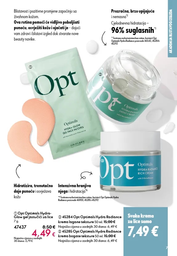 Opt Optimals Age Revive krema bogate teksture 1,5 ml - Akcija u trgovini Oriflame