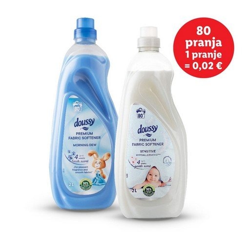 Doussy omekšivač 2 l Akcija u trgovini Lidl