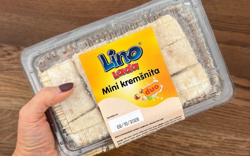 Mini kremšnite Lino Lada ili donut Lino Lada 450 g ili 72 g Akcija u trgovini Spar