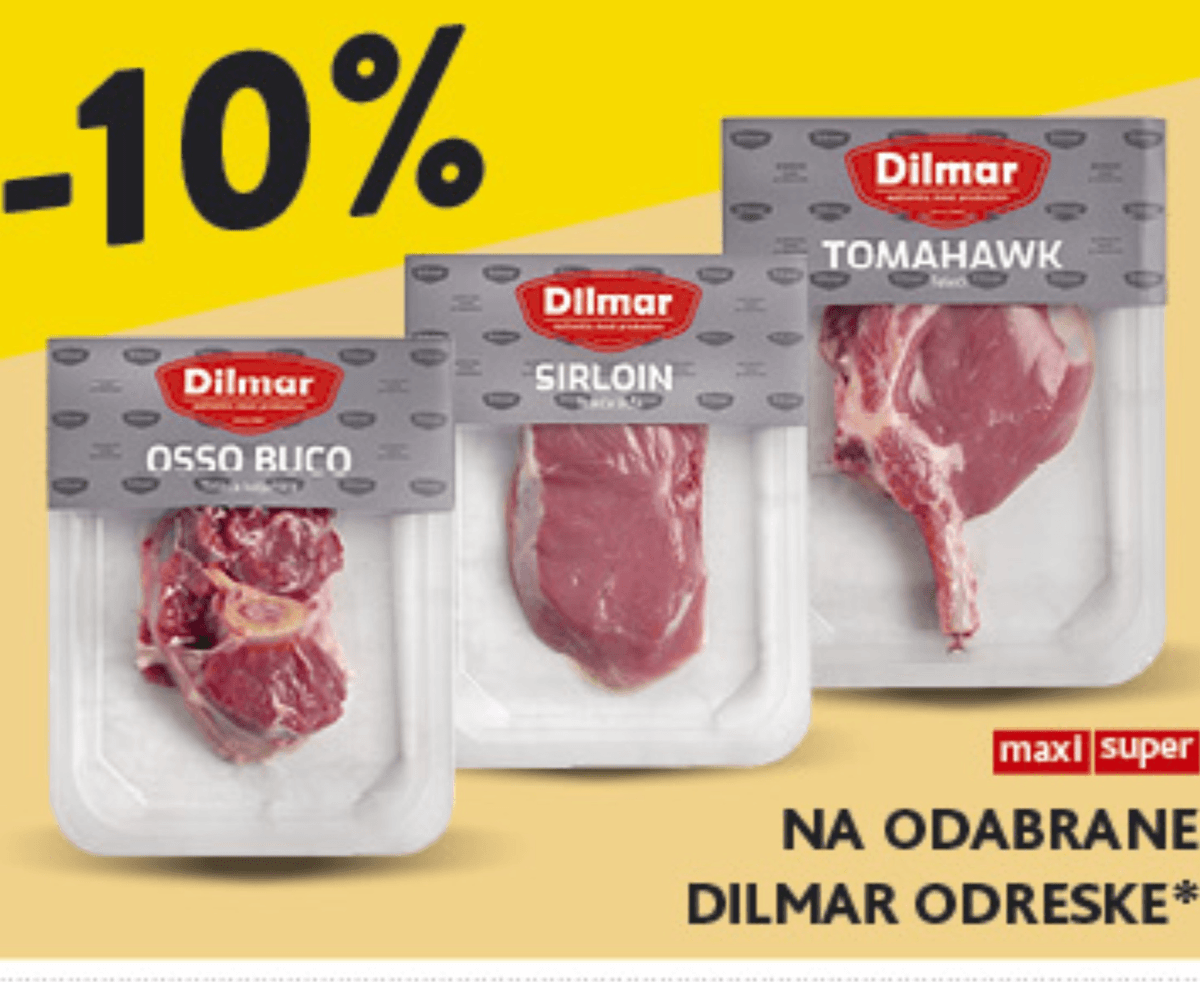 Odabrani Dilmar odresci - Akcija u trgovini Konzum
