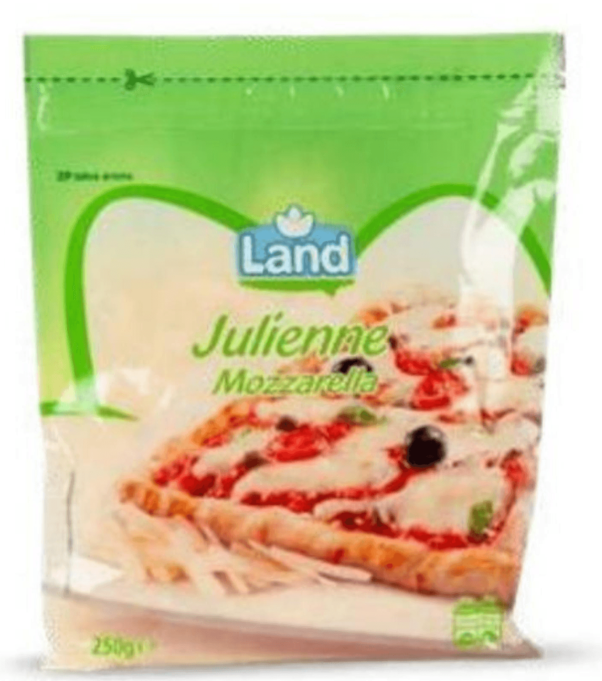 Sir Mozzarella Julienne 250 g Land - Akcija u trgovini Eurospin