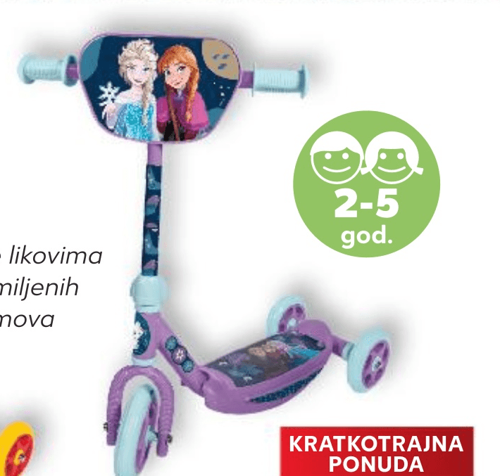 Romobil na 3 kotača - Akcija u trgovini Kaufland