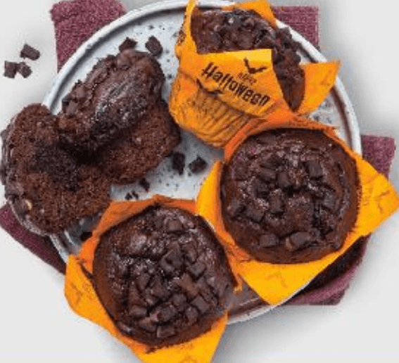Muffin sa duplom čokoladom Halloween 130 g Akcija u trgovini Kaufland