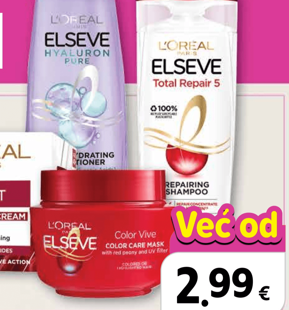 L'Oréal Odabrani proizvodi - Akcija u trgovini Plodine