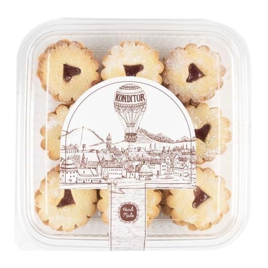 Linzeri 400 g Konditor - Akcija u trgovini Plodine