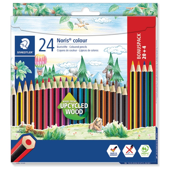 Noris Colour drvene bojice 24 kom STAEDTLER Akcija u trgovini Mueller
